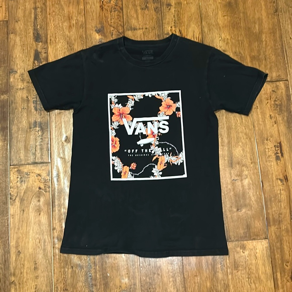 Black Vans Graphic Tee